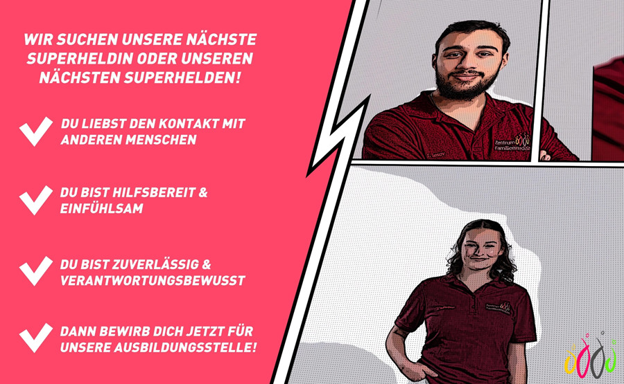 Wir suchen unsere nächsten Superhelden